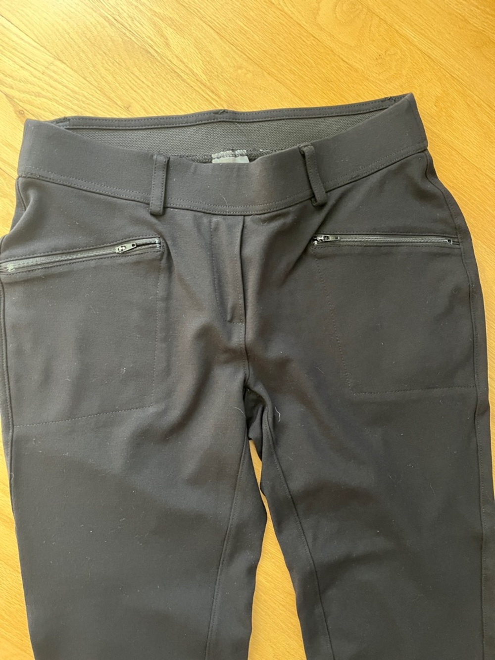 Belyn Key Black Slim Zip-Pocket Pants - Picture 2 of 9